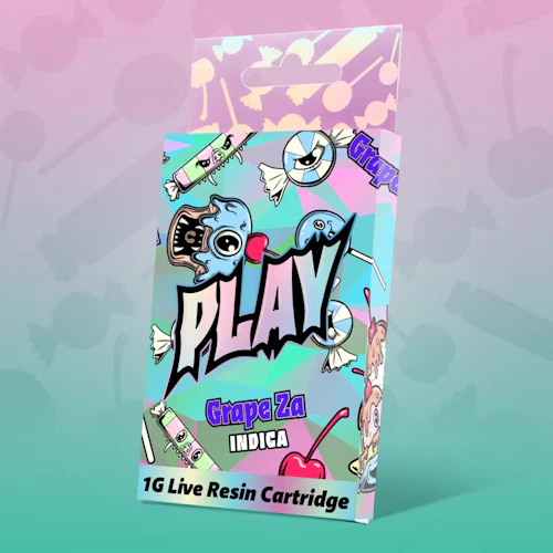 Play - 1g Cartridge - Grape Za