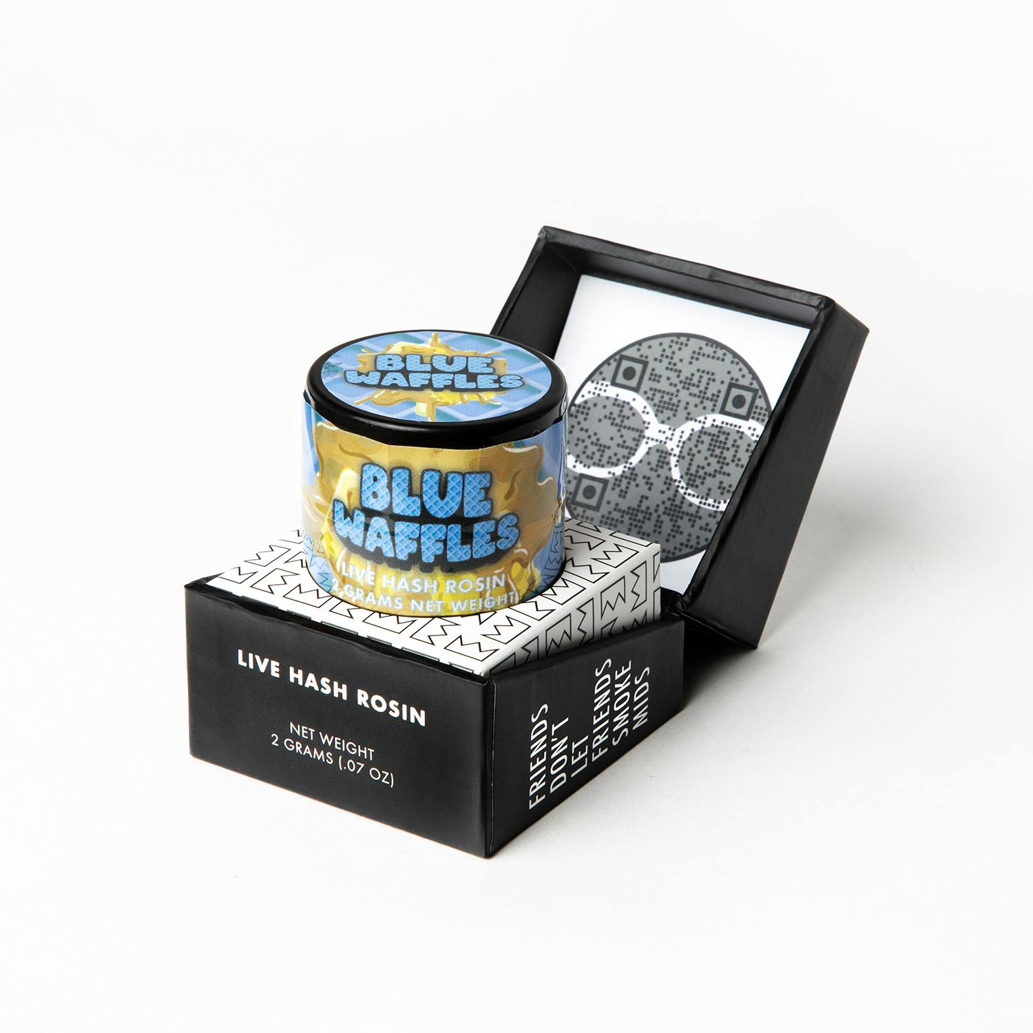 Clout King - Live Hash Rosin - Blue Ballz