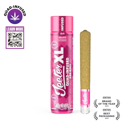 Jeeter - 2g Quad Infused Preroll - Gelato