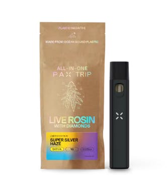 Super Silver Haze | Live Rosin With Diamonds | All-in-one