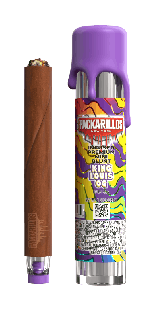 Packarillos - 1g Infused Blunt - King Louis OG