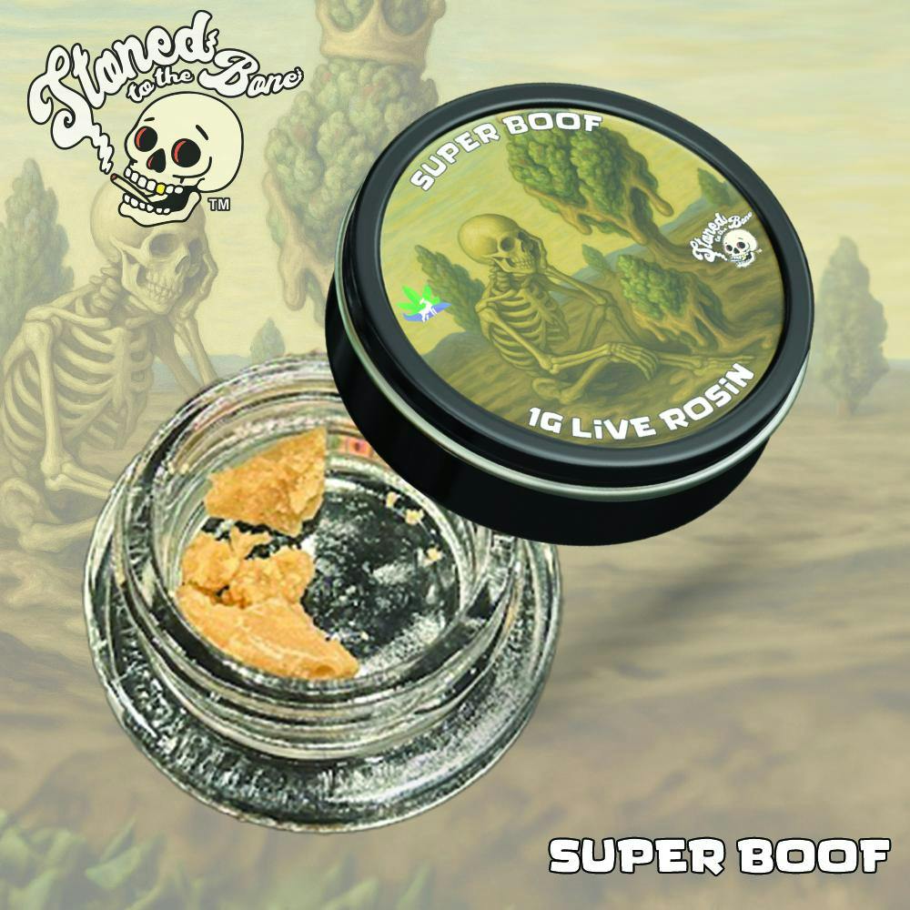 Stoned to the Bone - 1g Live Rosin - Super Boof