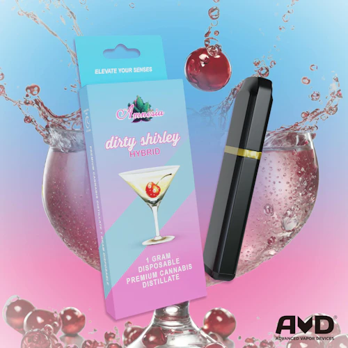 Amnesia - 1g Disposable - Dirty Shirley