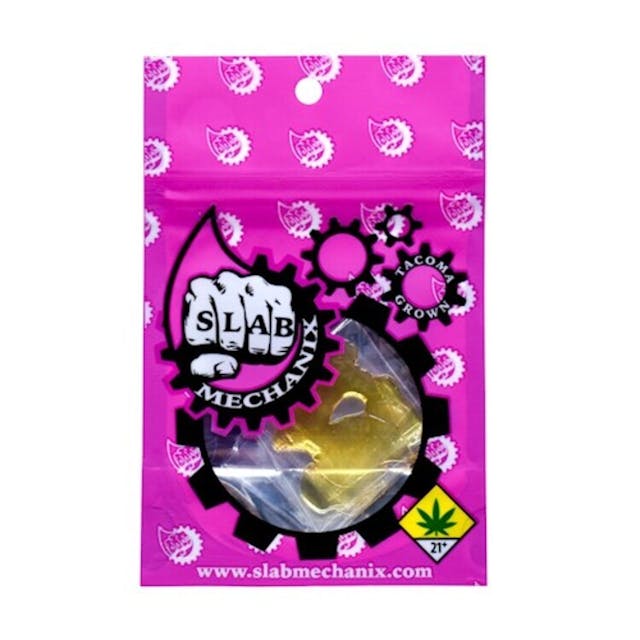 Shatter is a form of concentrate that is made by extracting cannabinoids and terpenes from cured cannabis flower. Shatter is translucent and stable at room temperature, but can range in consistency from very brittle to having a "pull-n-snap" quality.