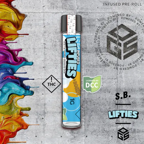 Lifties | Super Boof Rosin Infused Pre-Roll (SSU) 1g-1