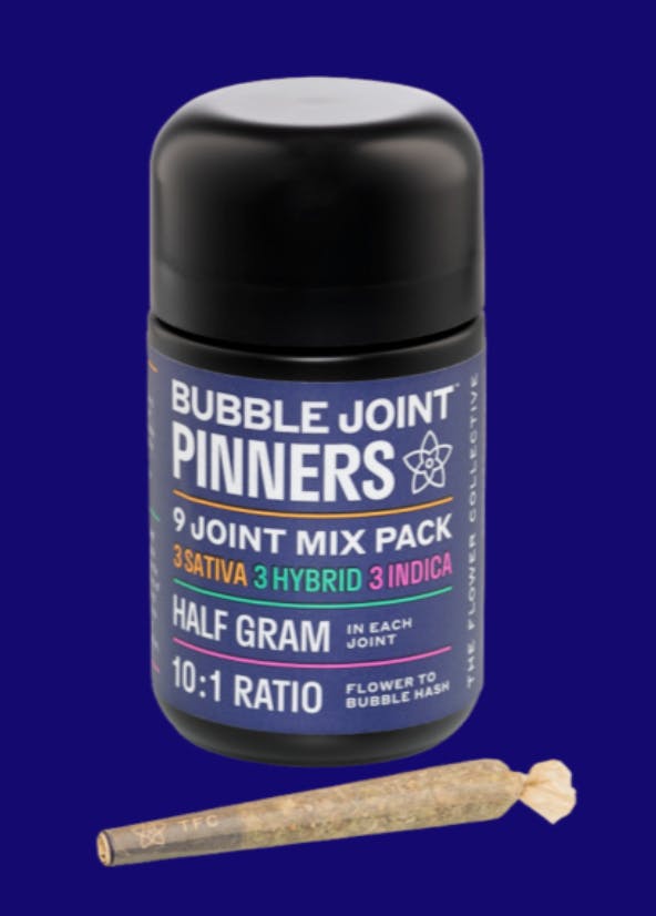 The Flower Collective Pinner Pack Infused Joint 9x0.5g