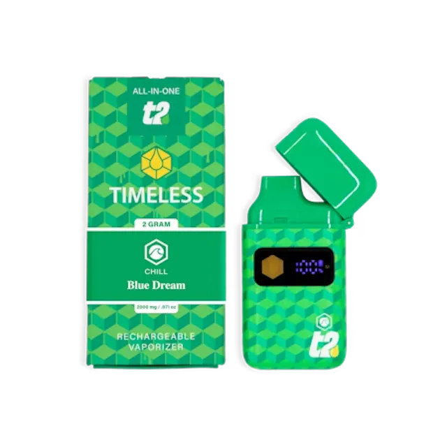 Timeless Disposable T2 Pineapple Express - Chill 2g (hybrid, disposables)
