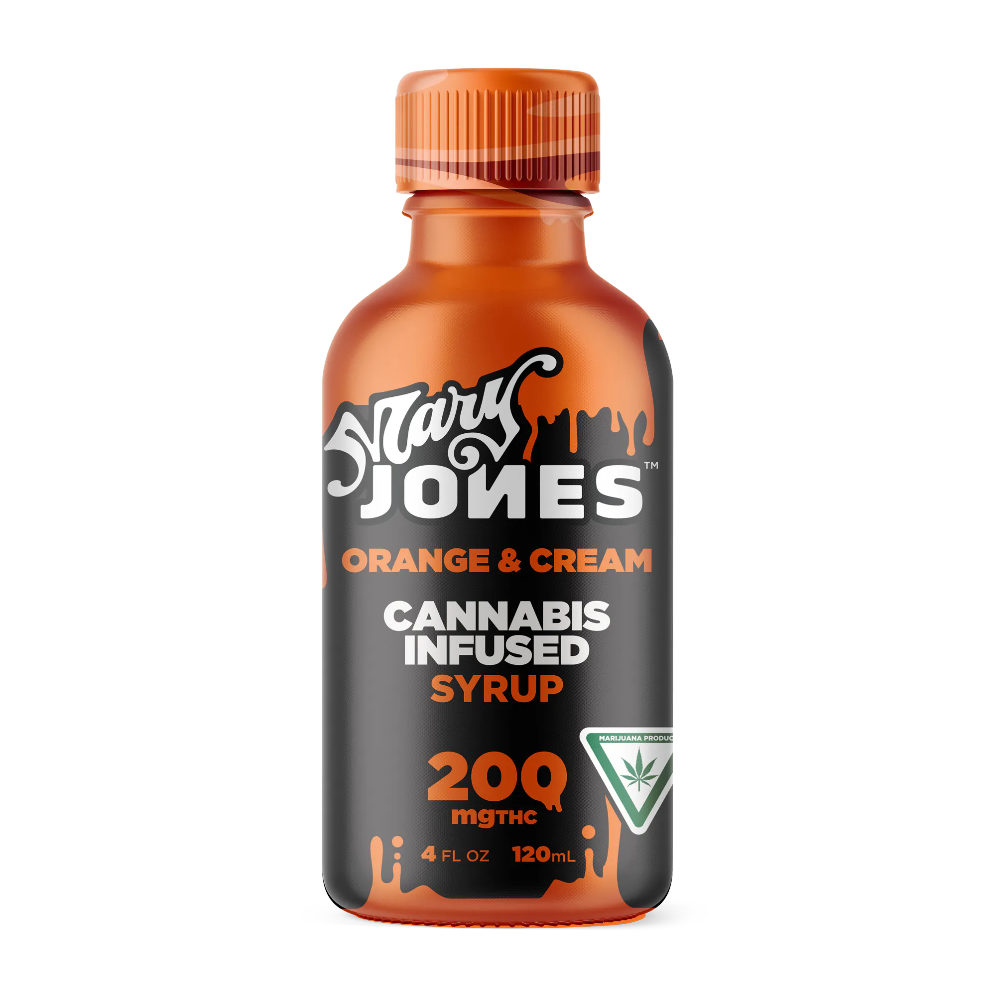 Mary Jones 200mg THC Syrup - Orange & Cream at NOXX Cannabis