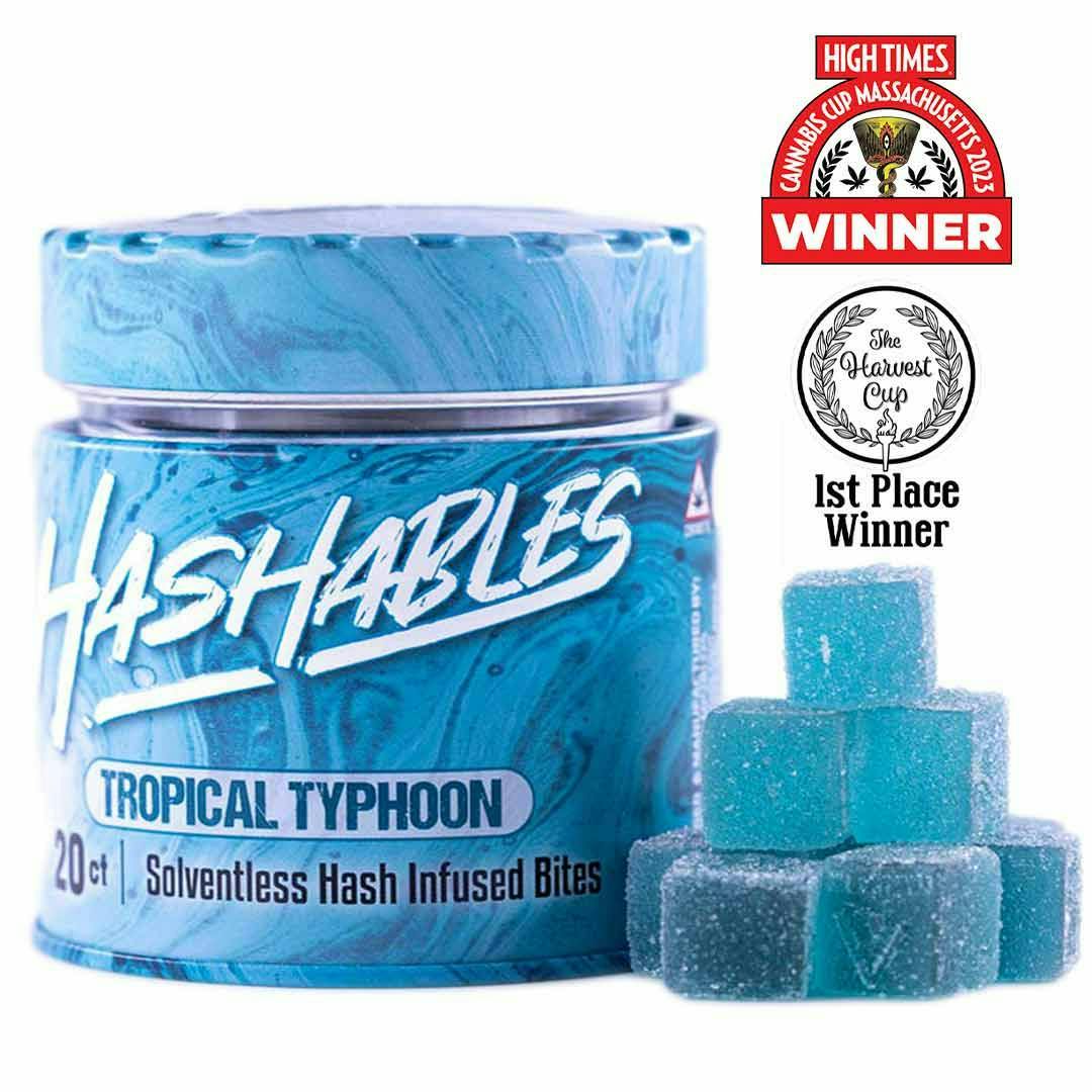 Hashables | Tropical Typhoon | Hash Rosin Infused | 100mg | 20ct
