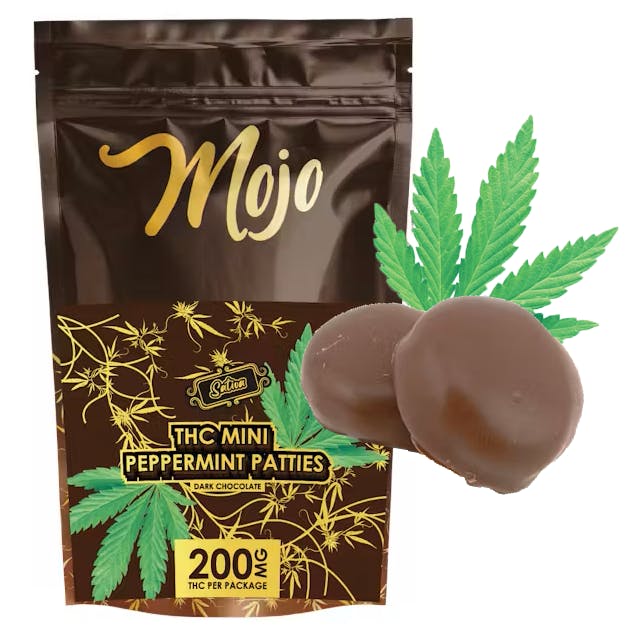 Mojo Mini Peppermint Patties 200mg Rec - Exclusive Cannabis Michigan