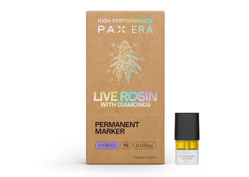 PAX ERA | Permanent Marker | Live Rosin with Diamonds Pod | 1g-active
