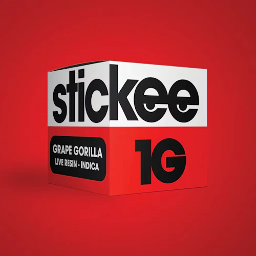 Stickee - 1g Live Resin - Grape Gorilla