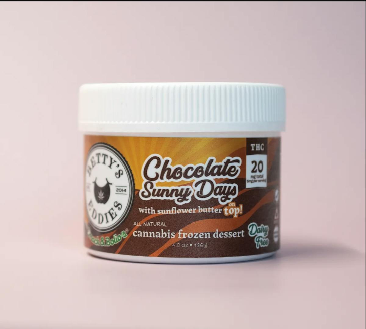 Photo of Betty’s Eddies | Chocolate Sunny Days (Dairy Free) | Ice Cream | 20mg