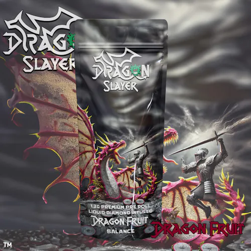 Dragon Fruit | Dragon Slayer | Infused Pre-roll | 1.2g-active