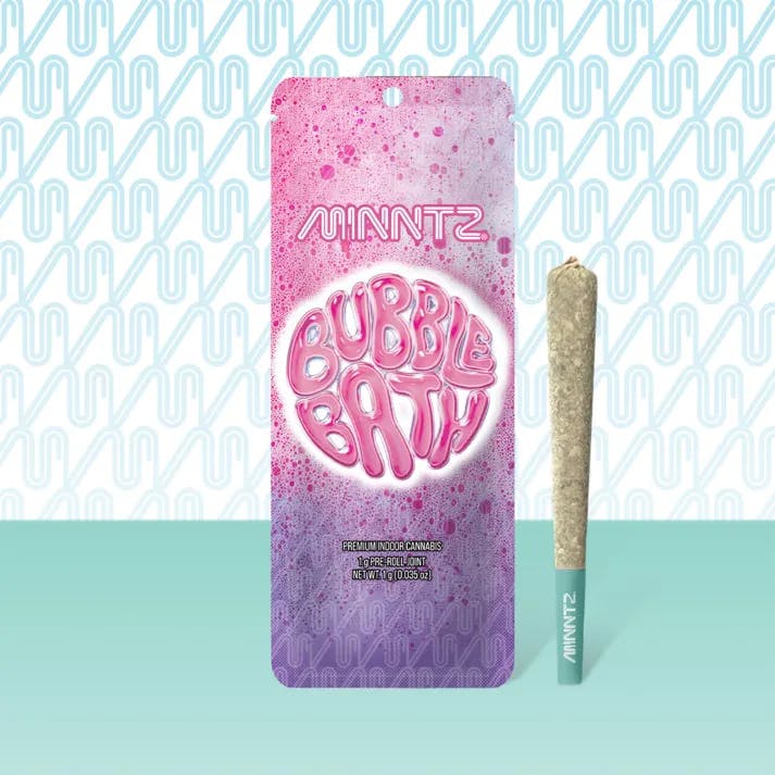 Minntz - 1g Preroll - Bubble Bath