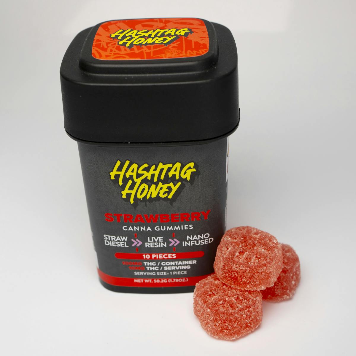 Photo of Hashtag Honey Strawberry Live Resin Gummy