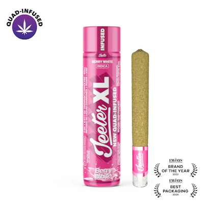 Jeeter - 2g Quad Infused Preroll - Berry White - PRE_ROLLS by Jeeter at King of Budz