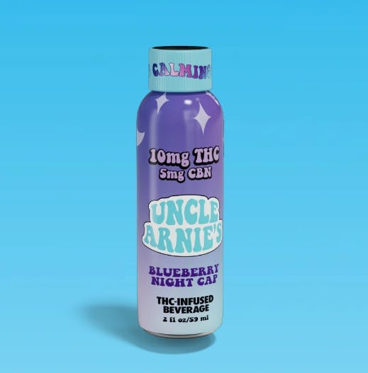 Product GTI Uncle Arnie's 2oz Drinks - Blueberry Nightcap 4:1 (100mgTHC:25mgCBN)