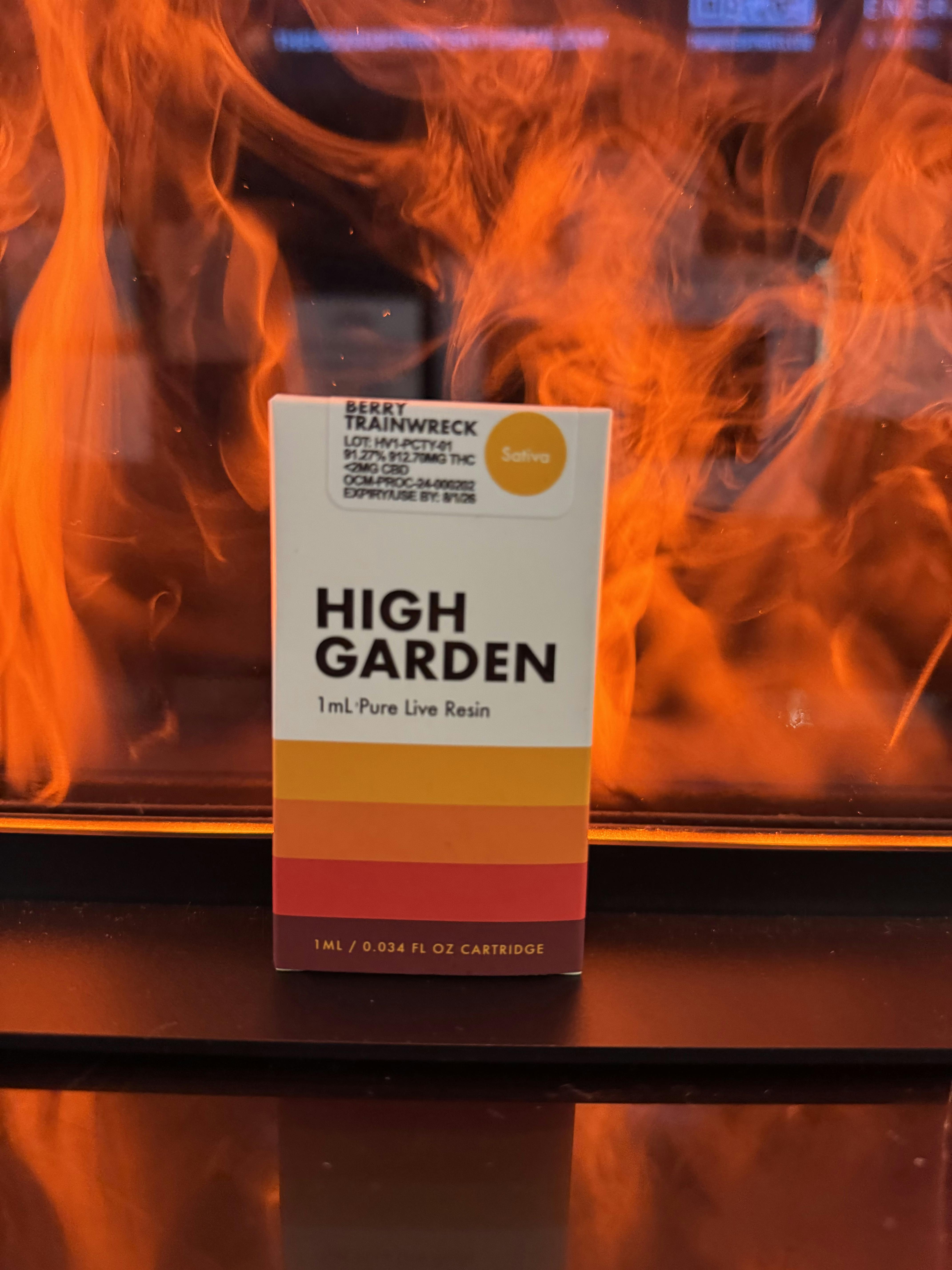 High Garden | Berry Trainwreck | Live Resin 510 Cart | 1g