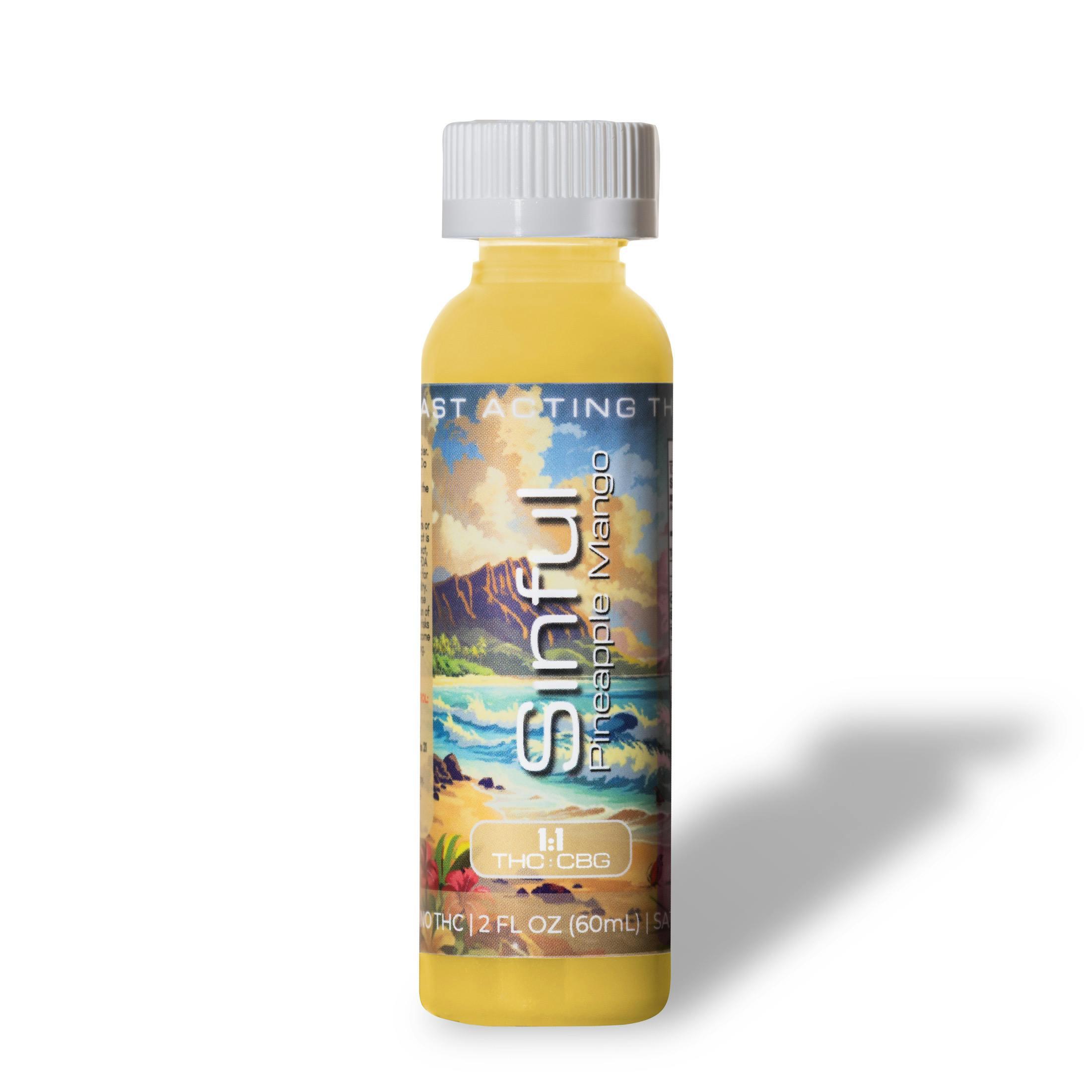 Sinful Beverages | 100mg | Pineapple Mango