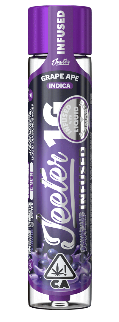 Infused Jeeter Indica Grape Ape