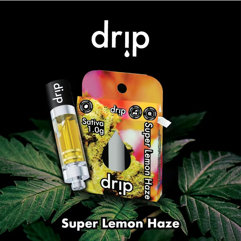 Drip - 1g Cart - Super Lemon Haze (Sativa)