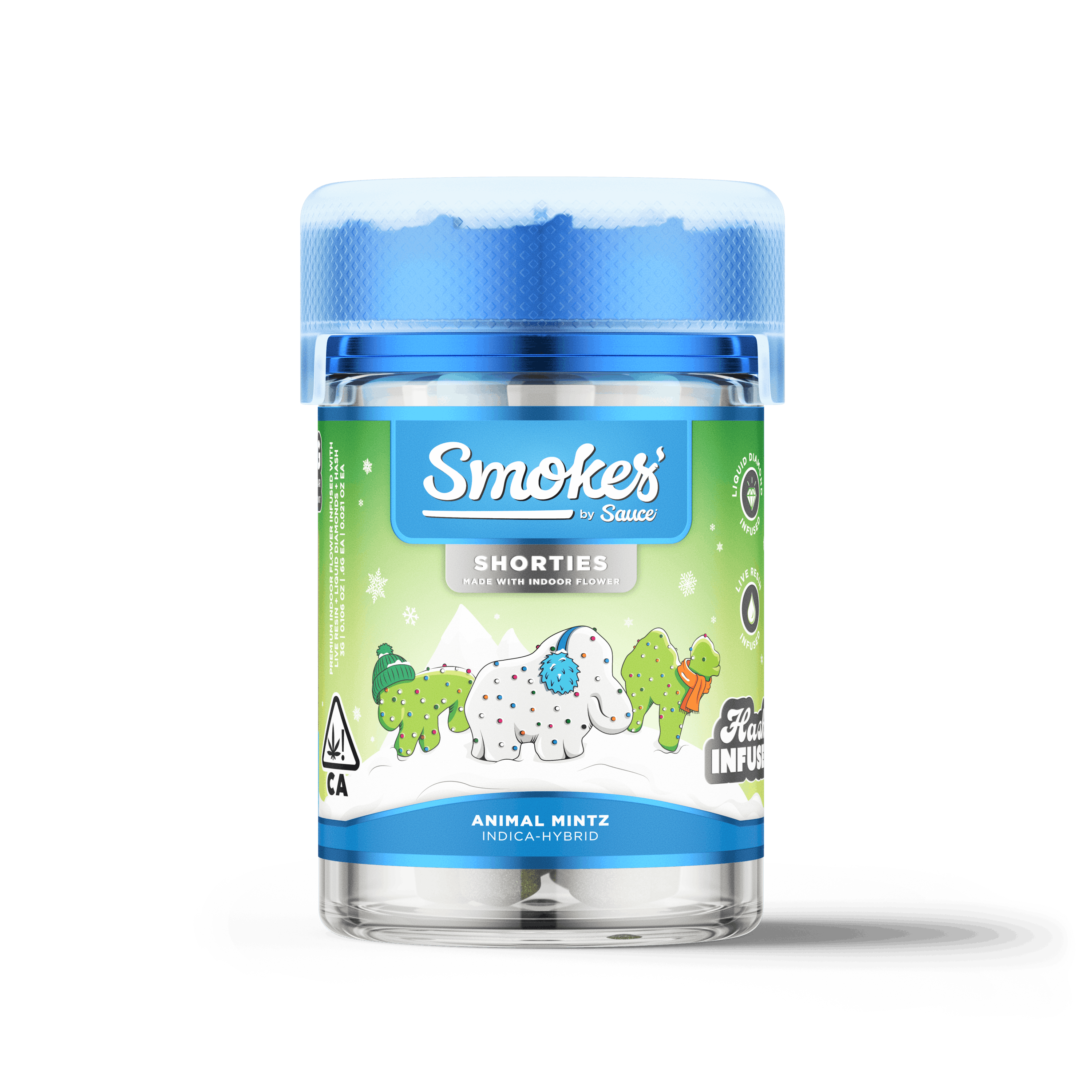 Sauce - .6g Infused Preroll 5pk - Animal Mintz