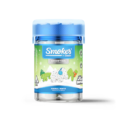 Sauce - .6g Infused Preroll 5pk - Animal Mintz