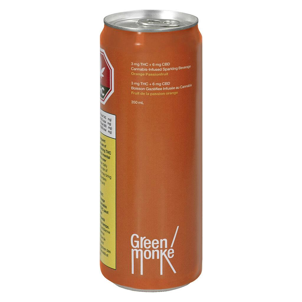Green monké - orange passionfruit - 350ml
