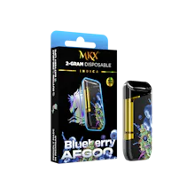 2g MKX Disposable - Blueberry Afgoo 2g Disposable - Indica - DISPOSABLES by MKX Oil Co. at King of Budz