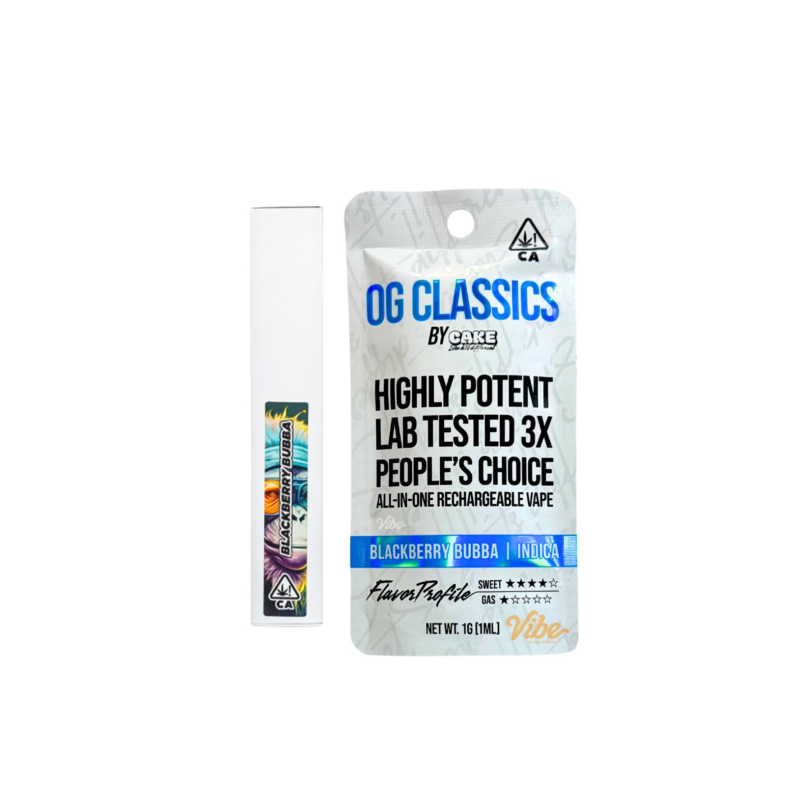 BLACKBERRY BUBBA OG CLASSICS ALL-IN-ONE