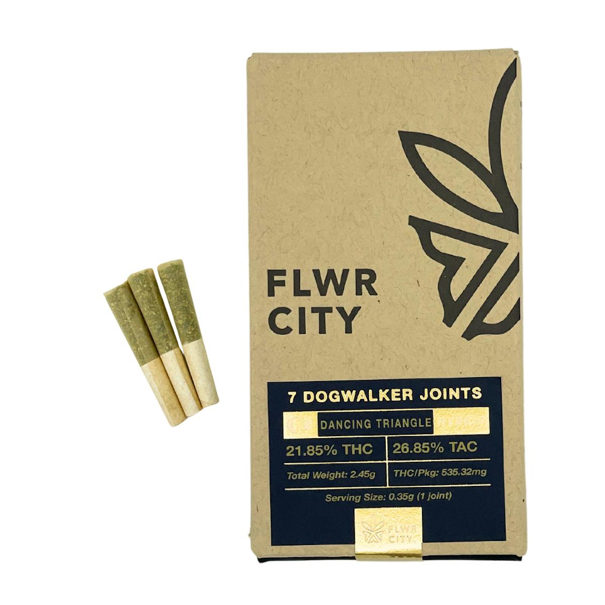 Photo of FLWR CITY I Dancing Triangle I 7pk Dogwalker Joints