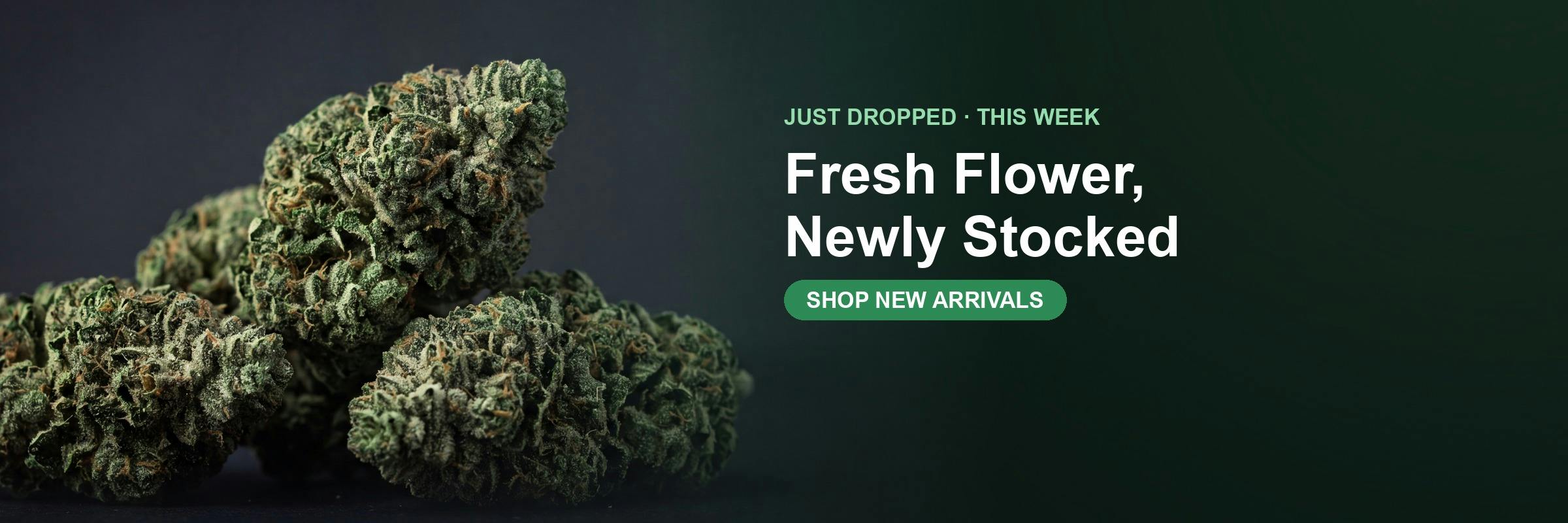 New Arrivals — Fresh Flower just stocked at MrGreen DC