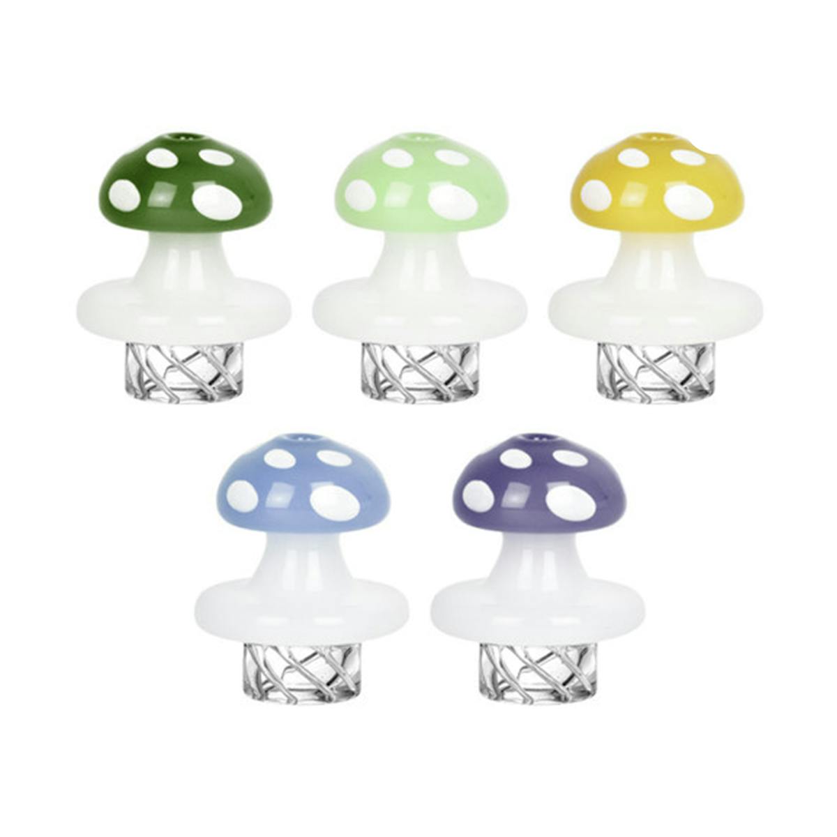Photo of Mushroom Helix Spinner Carb Cap – Sireel
