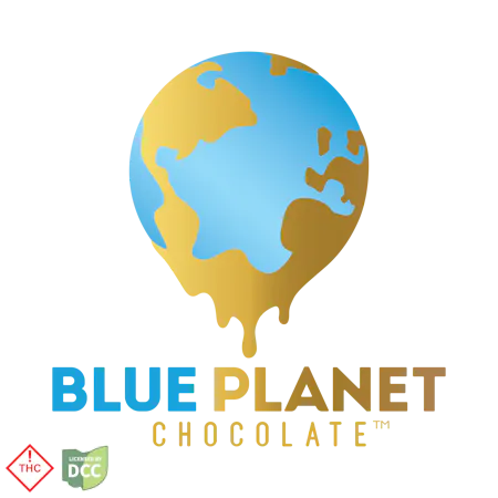 Image of Blue Planet | High Dose Milk Chocolate Bar | Edible | 550mg