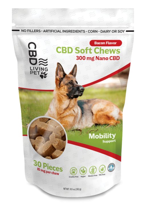 Product: Dog Chews | Bacon Flavor | CBD Living