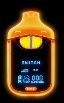 Boutiq - Glow Switch Dual Tank AIO Live Diamonds - Lava Mintz (H) x X-41 (H) (1.0g)