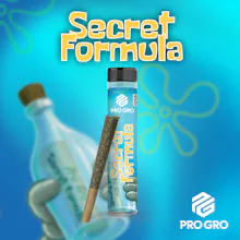 Secret Formula Pre-Roll | 1g - PRE_ROLLS by Pro Gro at King of Budz