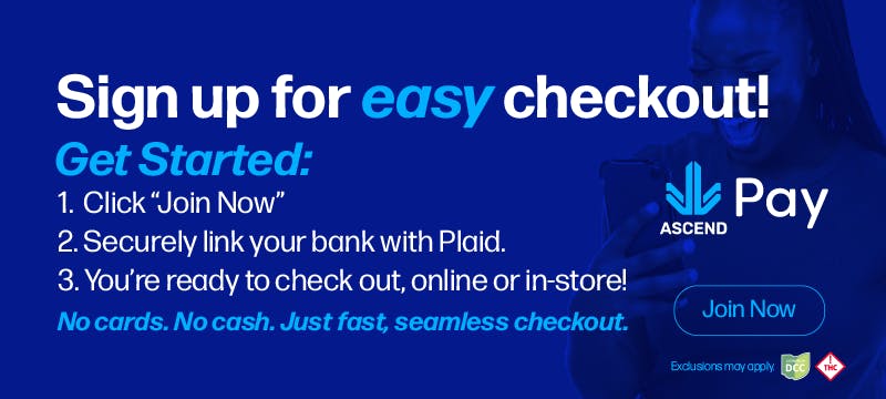 AscendPay Sign-up for Easy Checkout!