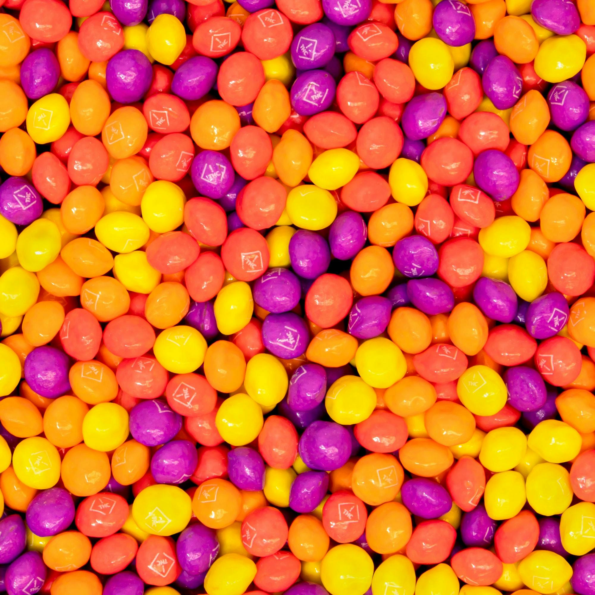 Joy Bombs Tropical Haze - 100mg THC (40pk / 2.5mg ea) | Pagosa Craft