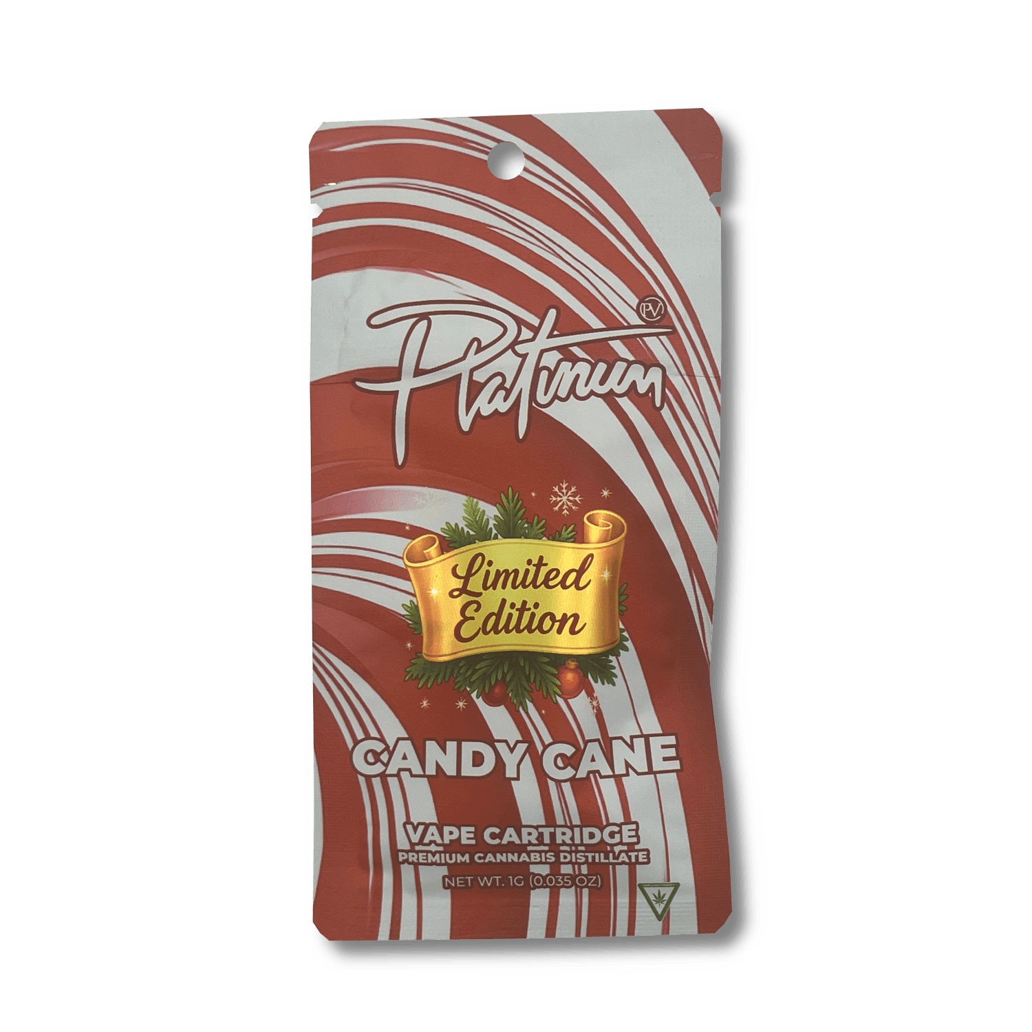 Product: Platinum Vape | Vape Cart - 1g - Candy Cane