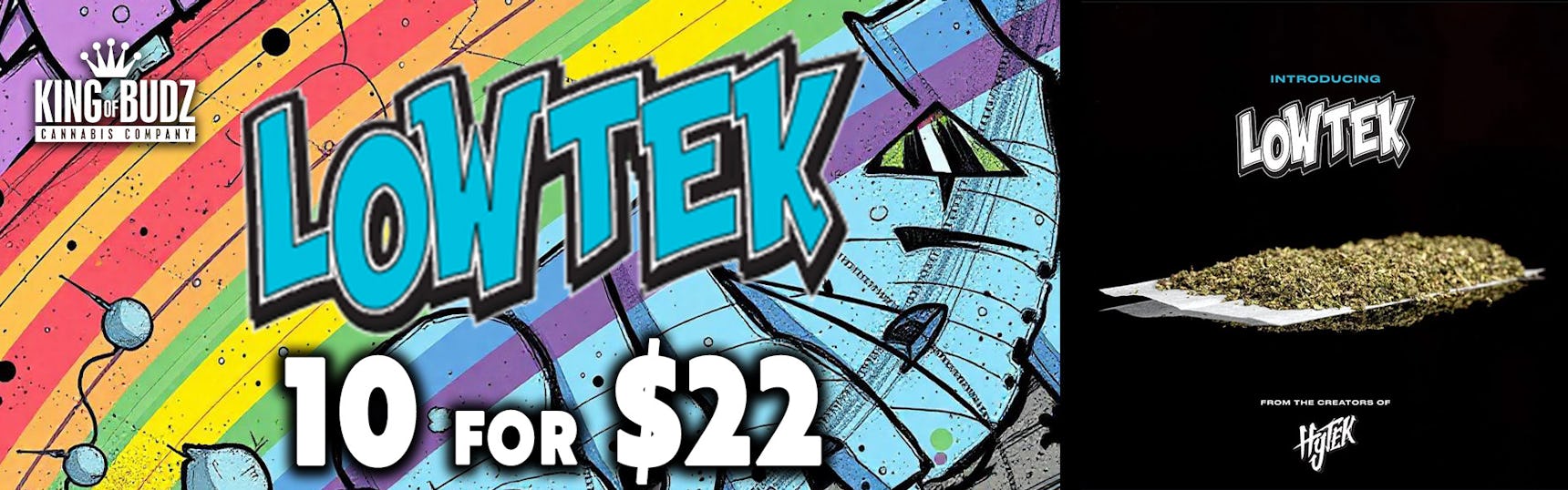 Lowtek 1G Pre-Roll 10 For $22