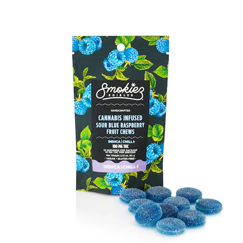 Smokiez x MPX Guava Sour Gummies 10 Pieces/100mg (Hybrid) Health