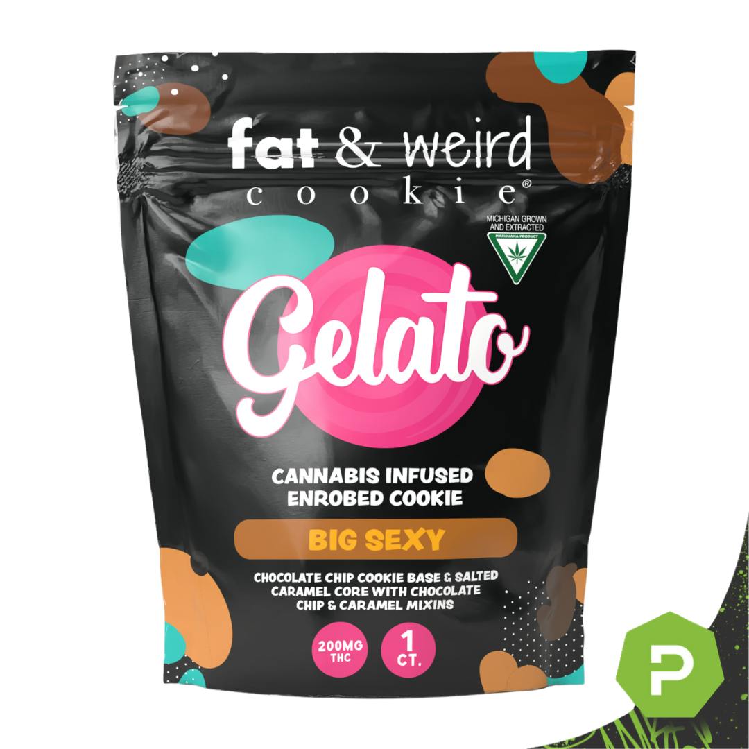 Gelato Gelato x Fat & Weird | 200mg Cookie | Big Sexy - Puff