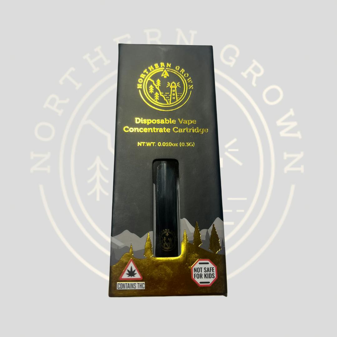 Northern Grown Caramel Cream Disposable Cartridge | Cannabis Cured