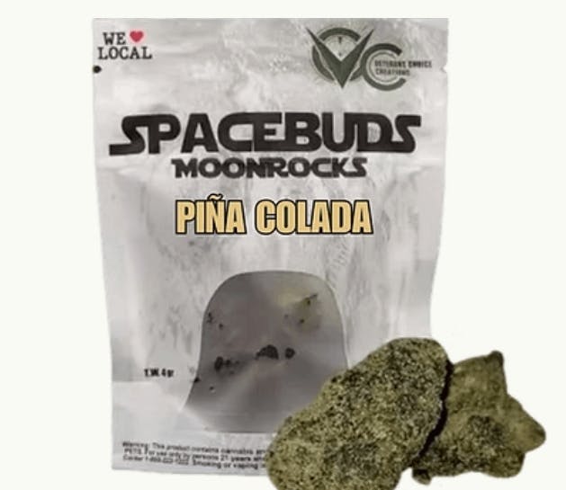 Spacebuds Moonrocks | 4g | Pina Colada