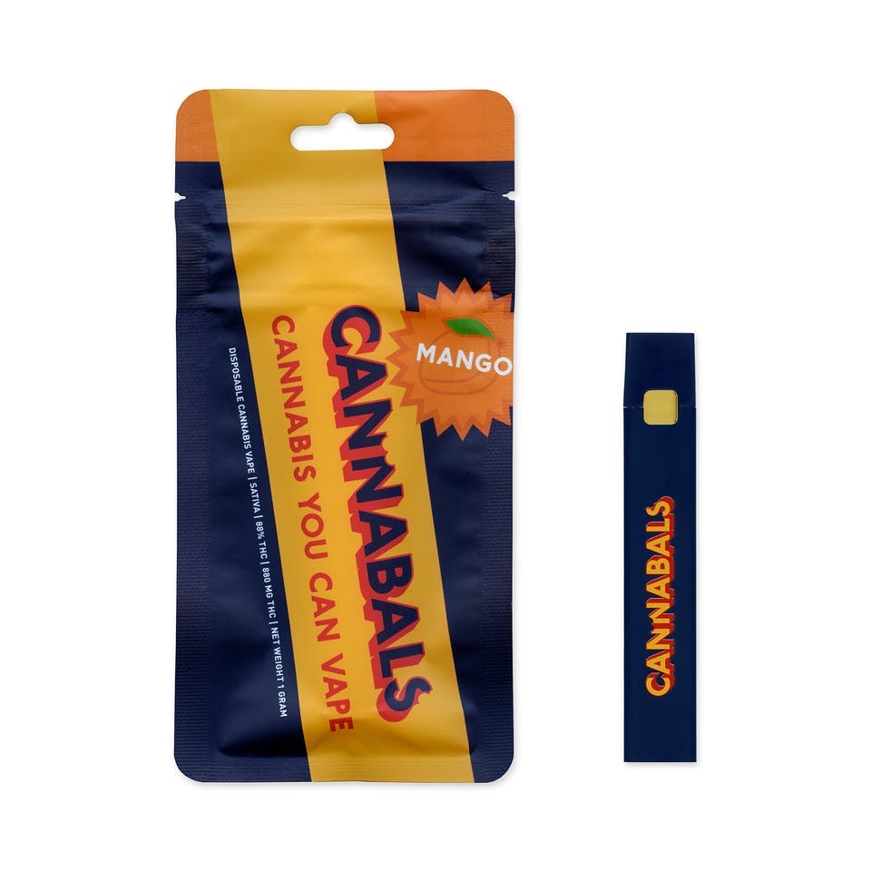 Cannabals | Mango | Disposable Vape | 1g