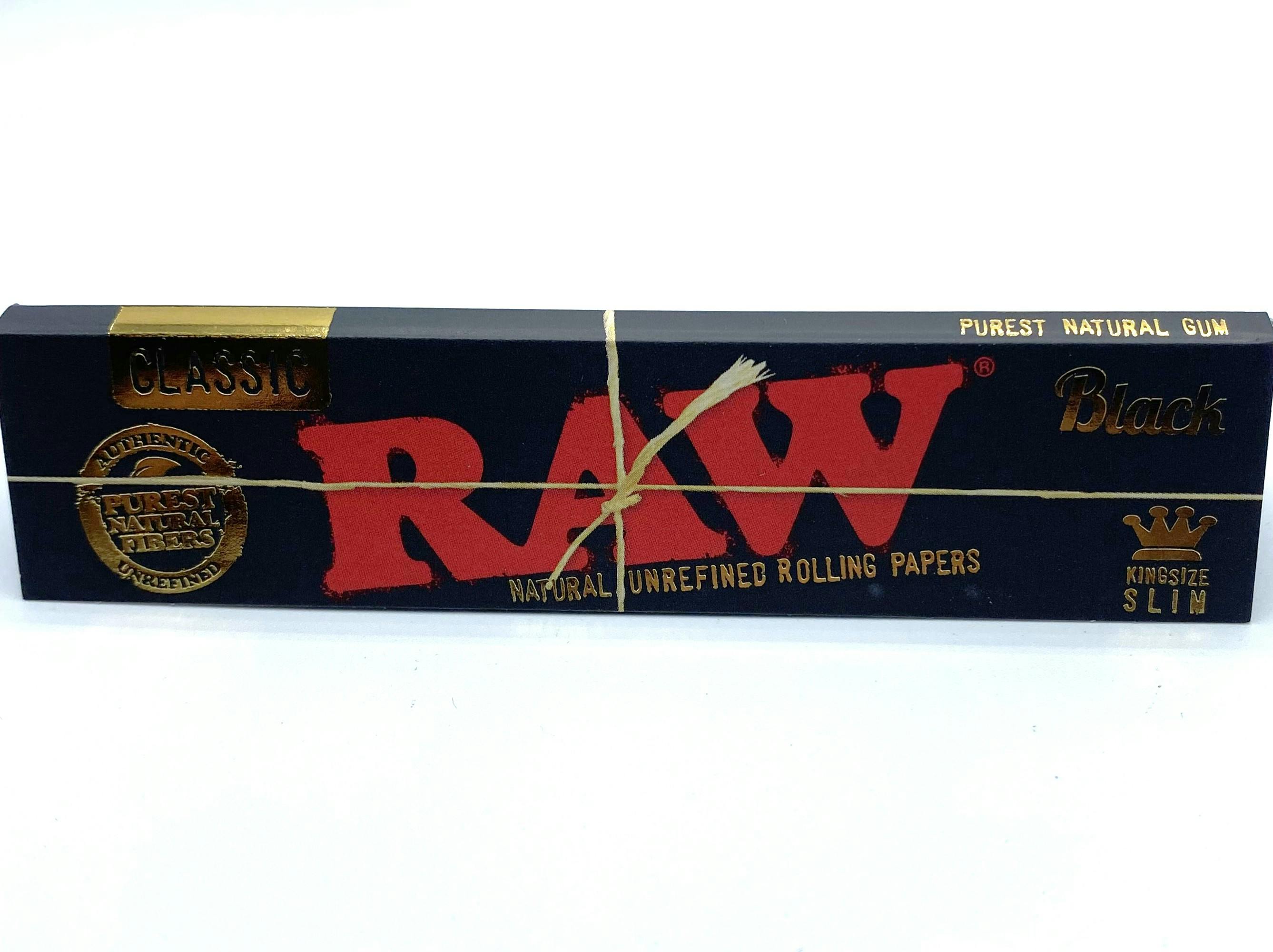 Product: Classic Black King Size Slim | RAW