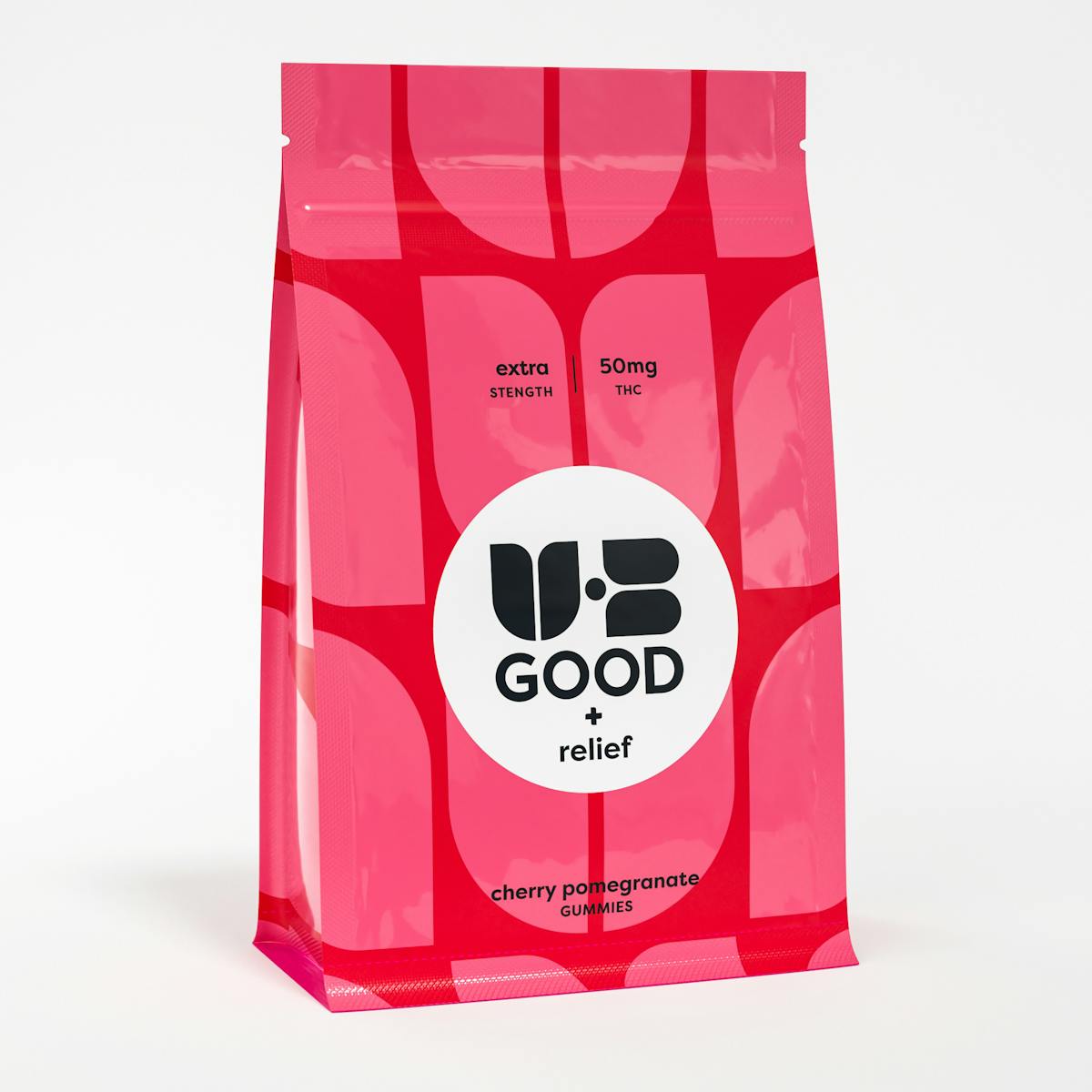 Cherry Pomegranate HighDose Gummies 550mg 10pk 550mg Edibles UB GOOD