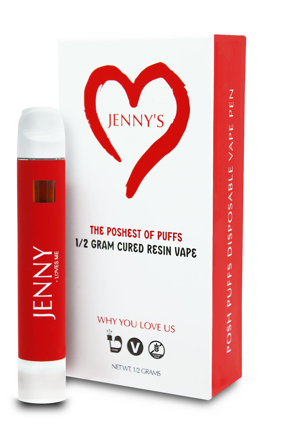 Jenny's | Orange 76 | Cured Resin Disposable Vape | .5g